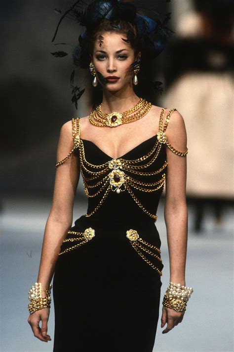 chanel 90s haute couture|90s haute couture runway.